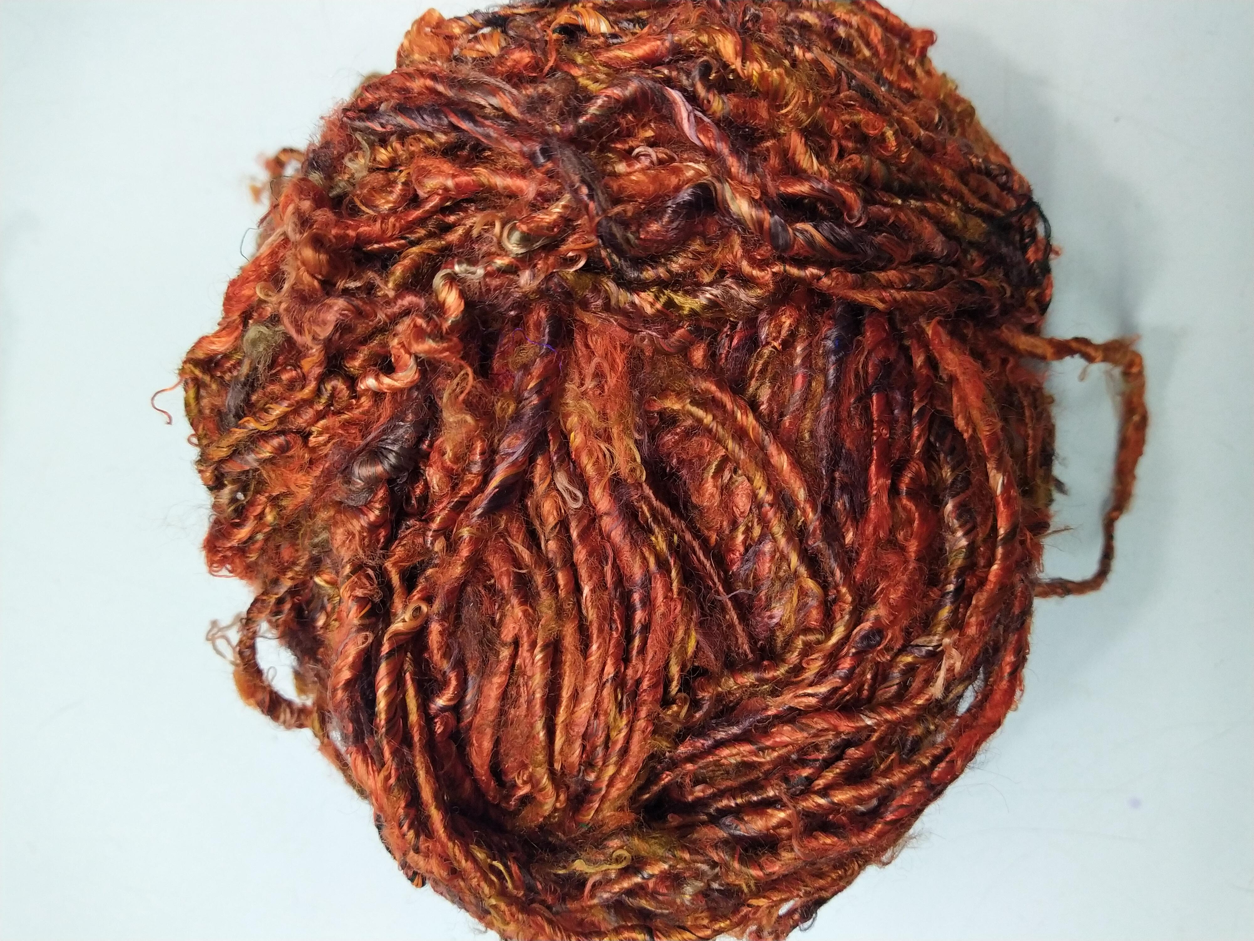 Recycled Banana silk yarn (22)
